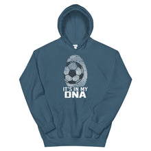 Load image into Gallery viewer, Soccer Is In My DNA Hoodie